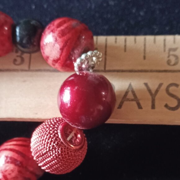 Beaded Stretch Bracelet - Picture 3 of 4